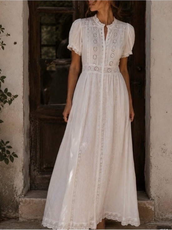 House of Harlow 1960 Dresses & Skirts - NWT House of Harlow 1960 White Eyelet Maxi Dress XS